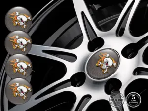 Rim Stickers Tuning Radiant Flow Vector Drift